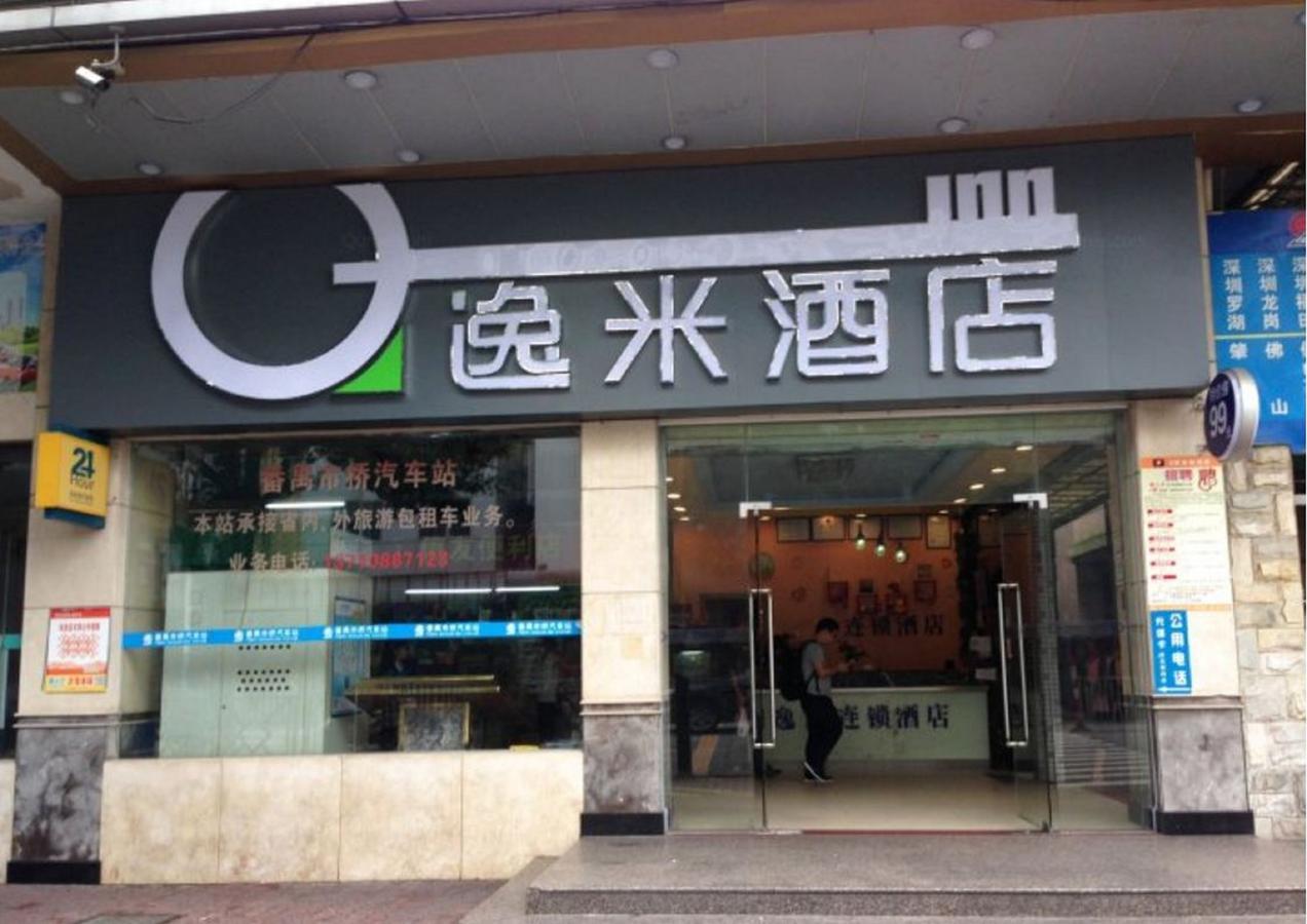 Yimi Inn Shiqiao Metro Sation Pedestrian Street Branch Canton Esterno foto